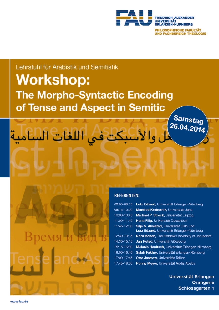 Workshop Tense and Aspect