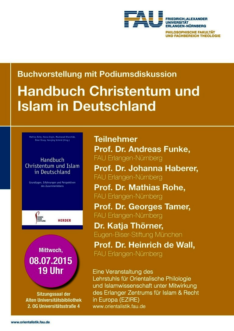 Handbuch Christentum und Islam