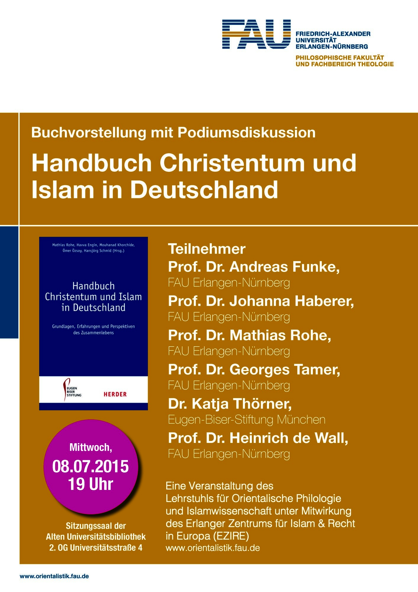 Zum Artikel "Handbuch Christentum und Islam"