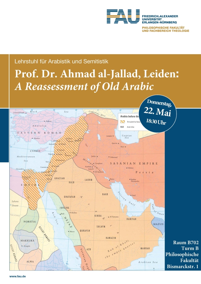 Vortrag A Reassessment of Old Arabic