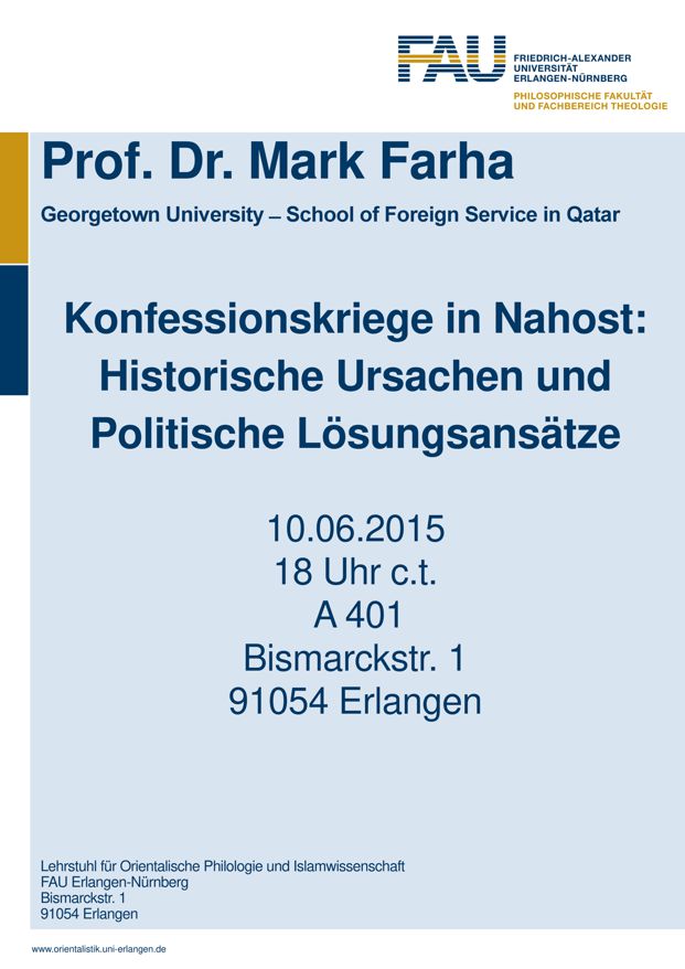 Zum Artikel "Konfessionskriege in Nahost: Historische Ursachen und Politische Lösungsansätze"