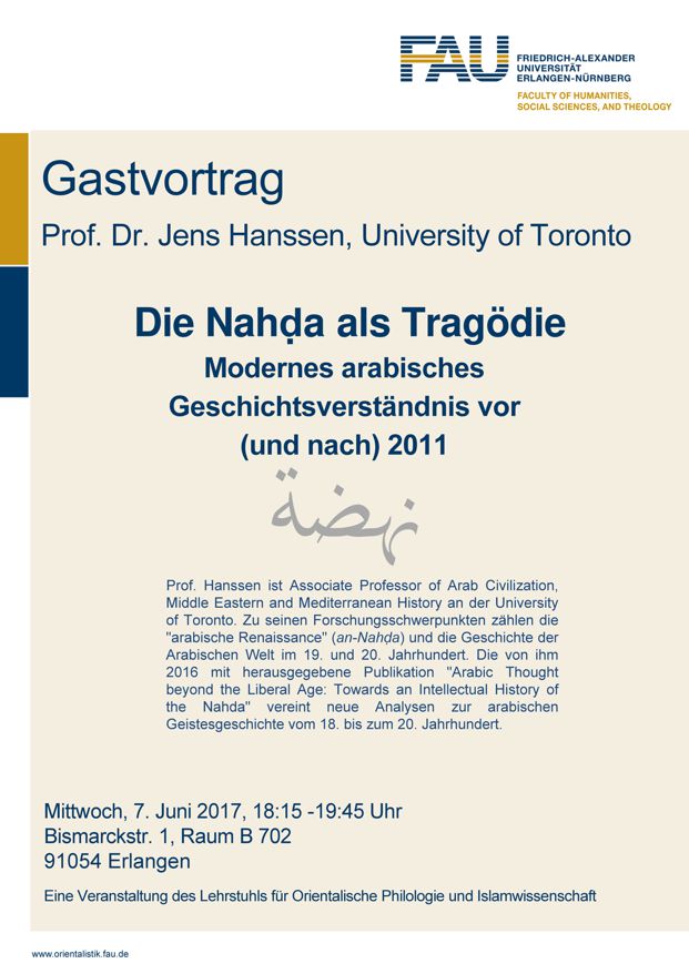 Zum Artikel "Die Nahḍa als Tragödie"