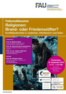 Zum Artikel "Podiumsdiskussion „Religionen: Brand- oder Friedensstifter?“"