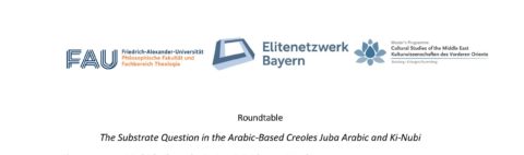 Zum Artikel "Roundtable The Substrate Question in the Arabic-Based Creoles Juba Arabic and Ki-Nubi"